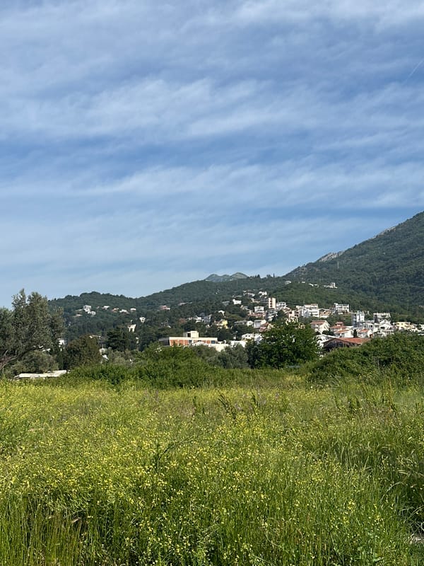 Spring morning scenes captured in Bar, Montenegro