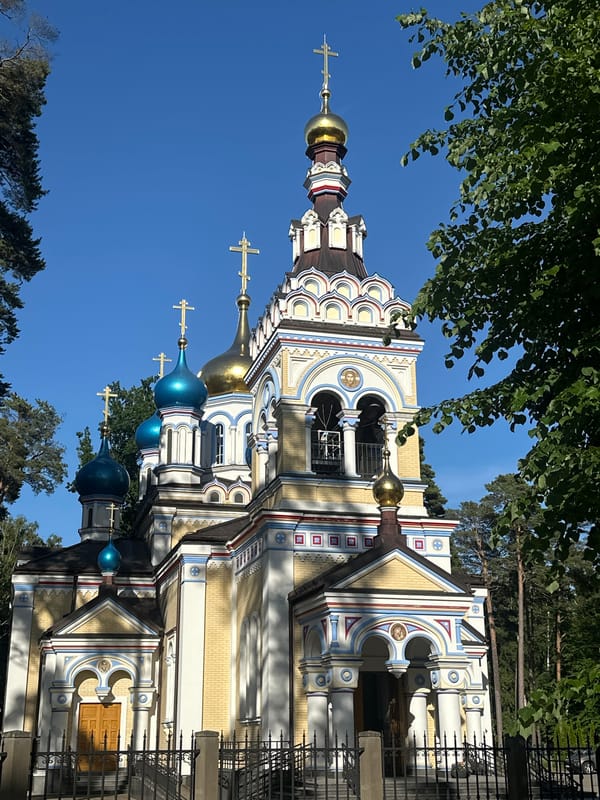 Treetop adventure park and Orthodox church, Jūrmala