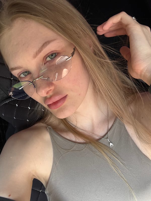 Woman photographed in car and indoor settings in Perm