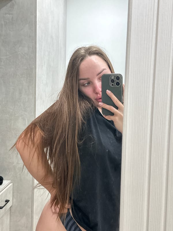 Woman documents early morning routine in Chaikovsky, Russia