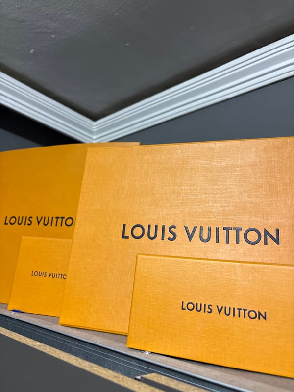 Luxury goods, collectibles, and novelty items on display in Bulgaria