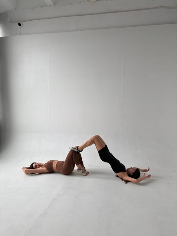 Fitness photoshoot captured at Yerevan studio Monday morning