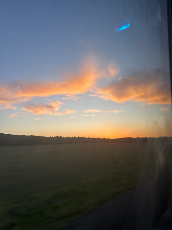 Evening car journey documented in Yasashnaya Tashla, Russia