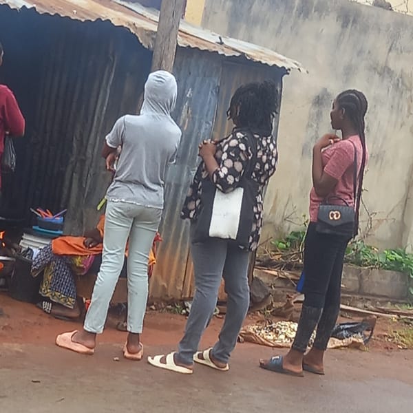 Morning street life documented in Barden Yana, Nigeria