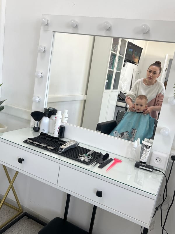 Morning routines at Chaikovsky salon and gas station