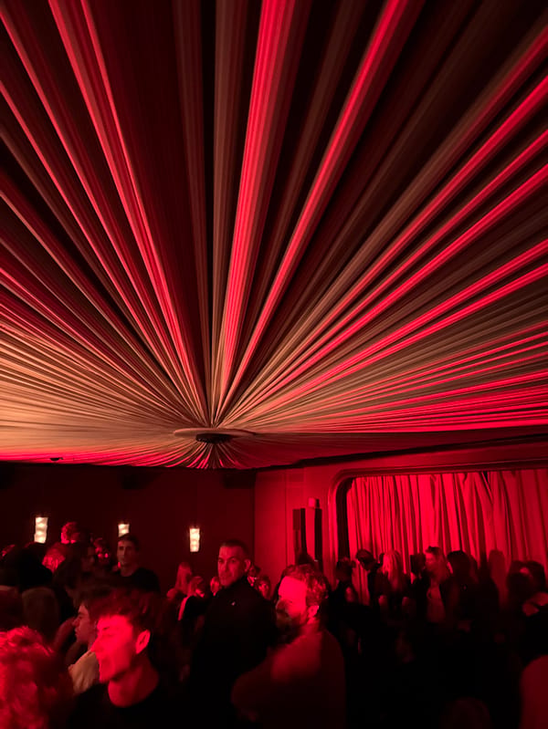 Late-night entertainment event draws crowds to Paris' Le Bataclan venue