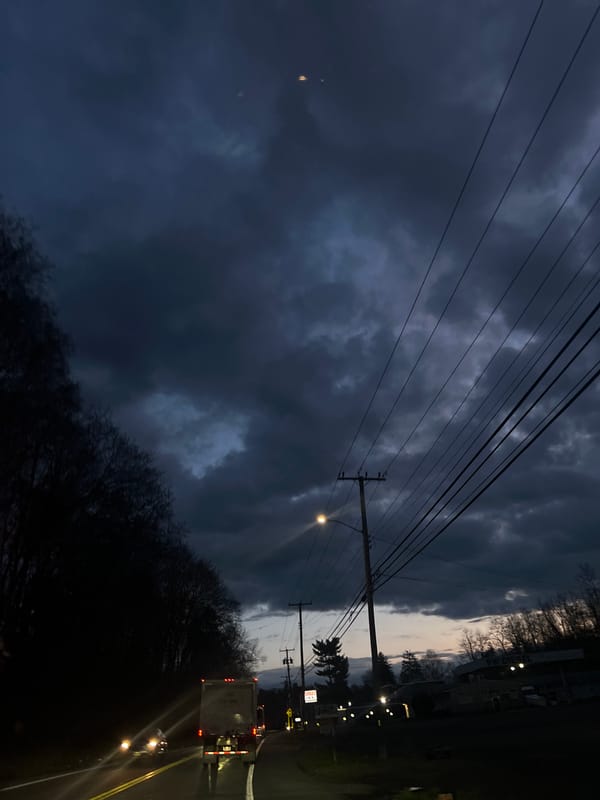 Dramatic storm clouds observed over Hudson Valley communities