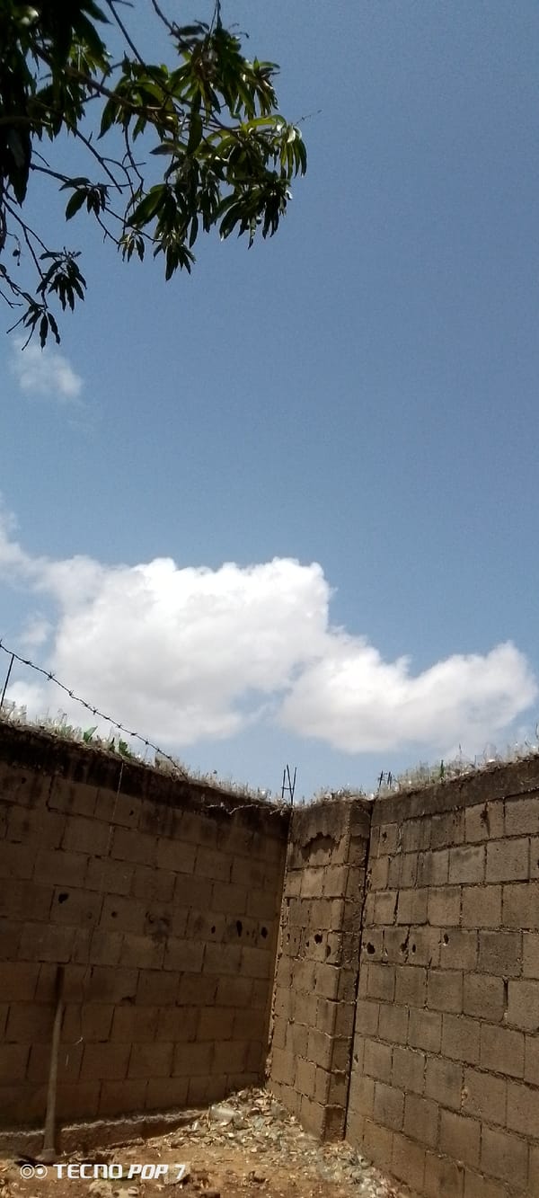 Security walls and sky documented in Altagracia, Venezuela