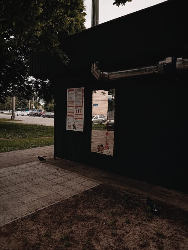 Ordinary street life documented in Poltava Ukraine