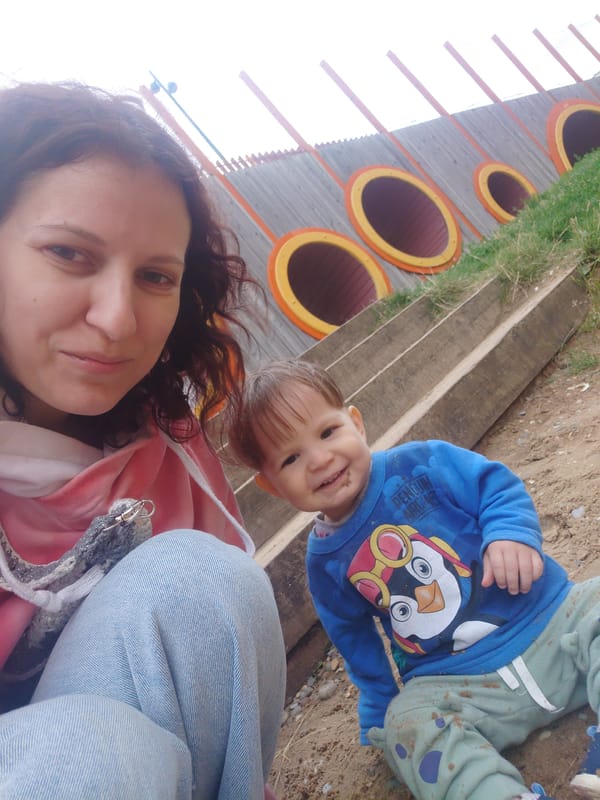 Toddler's afternoon at a Kommunarka playground