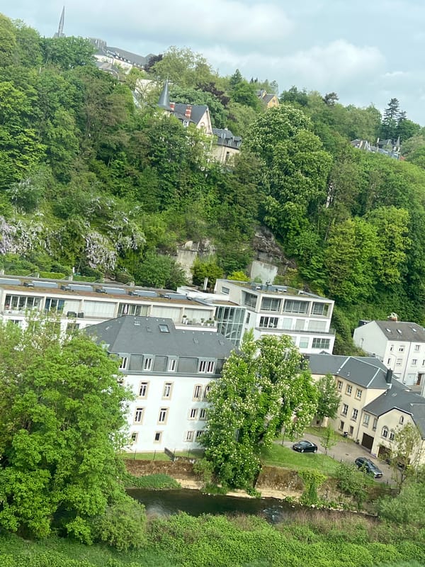 Morning photography session documents Luxembourg City's varied urban landscape