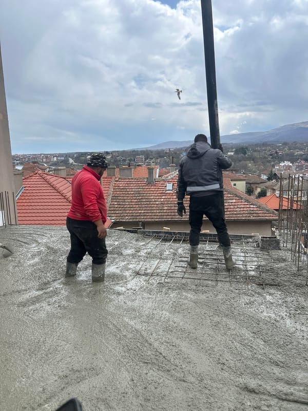 Construction work and Easter egg preparations observed in Tsarevo