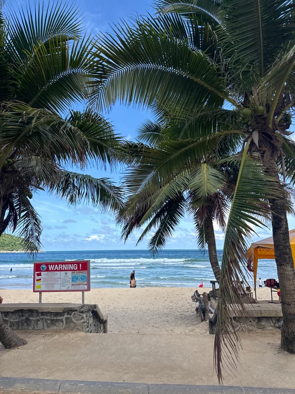 Quiet morning at Rawai Beach, Phuket