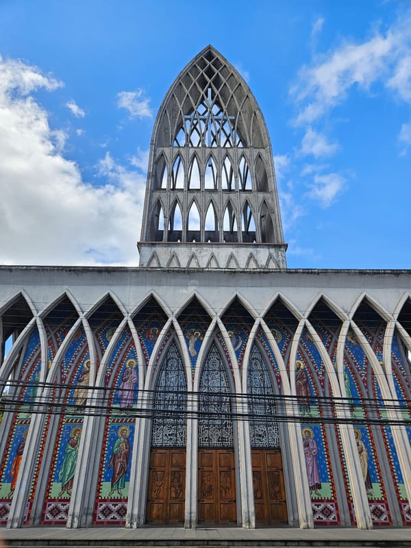 Photographer documents historic church architecture in Osorno, Chile