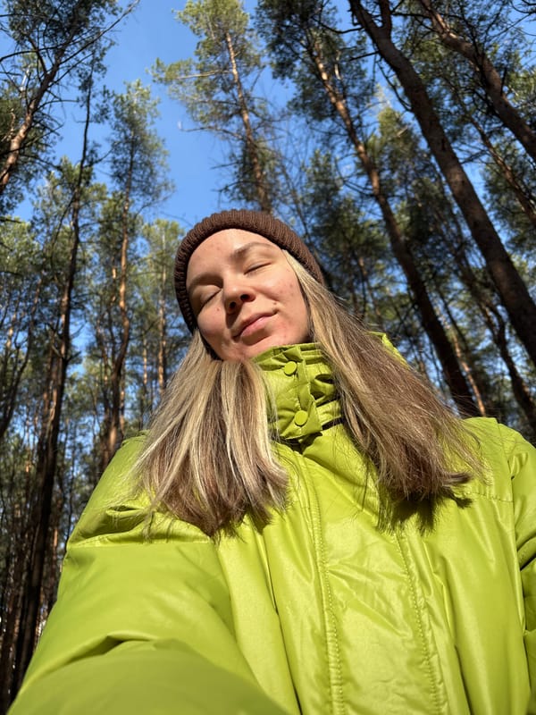 Spring forest walks captured in Izhevsk wooded area
