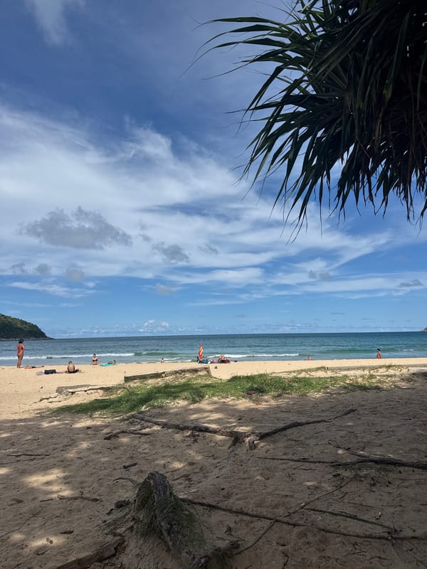 Quiet afternoon at Rawai Beach, Phuket