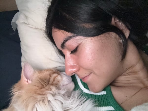 Woman shares tender bedtime moments with cats in Puebla