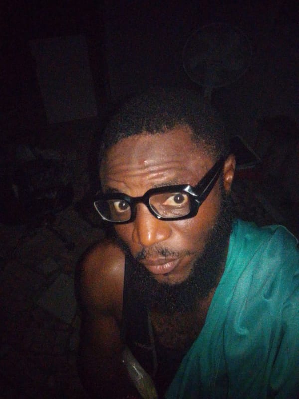 Man photographed indoors in Lokoja, Nigeria