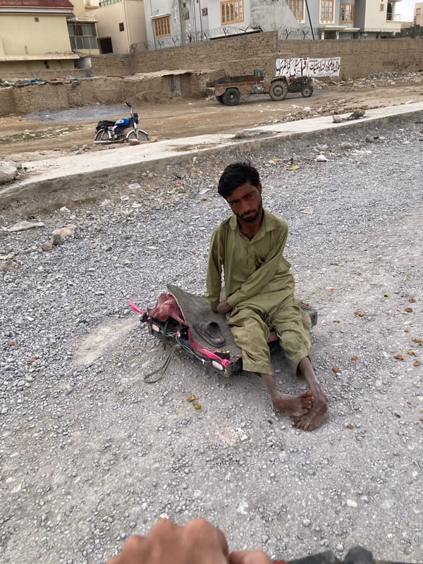 Street scene documented in Quetta City Tehsil, Pakistan