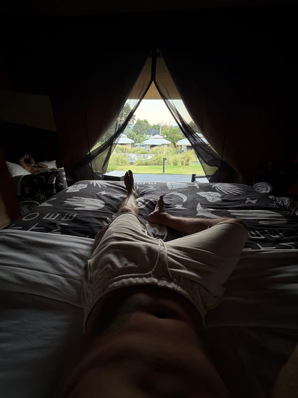 Glamping in Kintamani with volcano views and hot springs