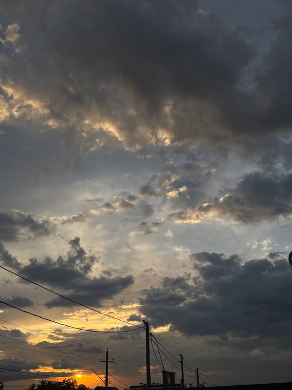 Snapshot of an ordinary evening in Mikhaylovsk, Russia