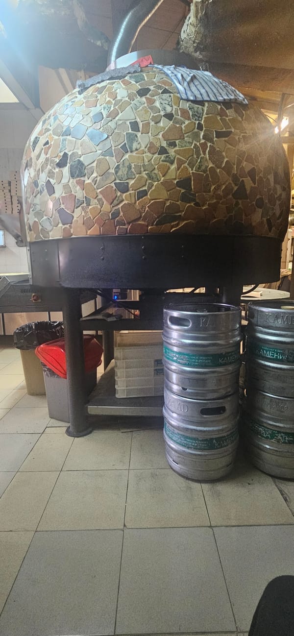 Food establishment kitchen equipment documented in Sofia, Bulgaria