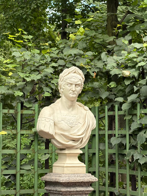 Summer Garden stroll among fountains and classical sculptures, St. Petersburg