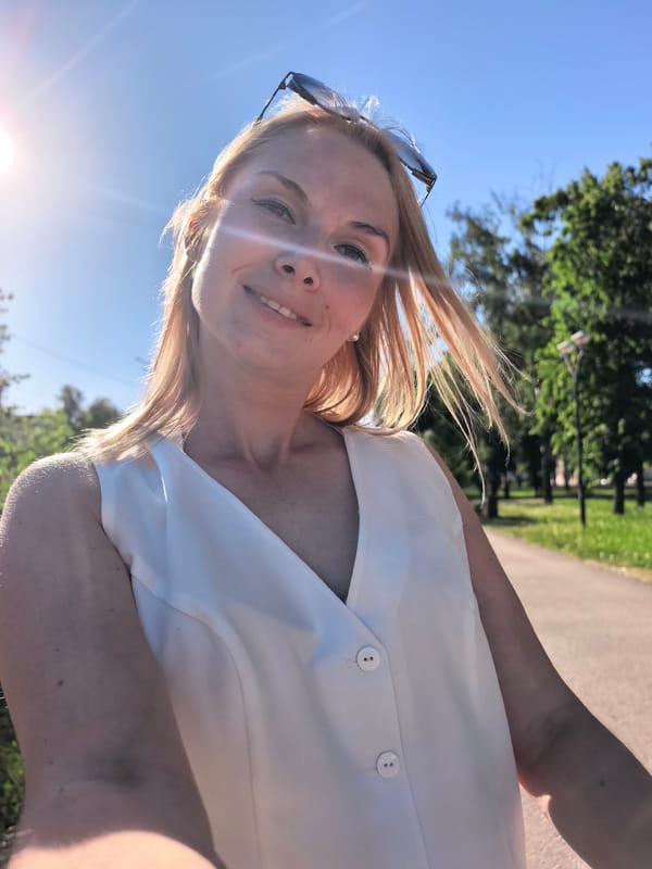 Woman documents skincare routine and daily life in Sterlitamak