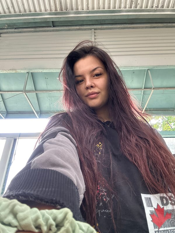 Woman documents early morning selfie session across Sliven, Bulgaria