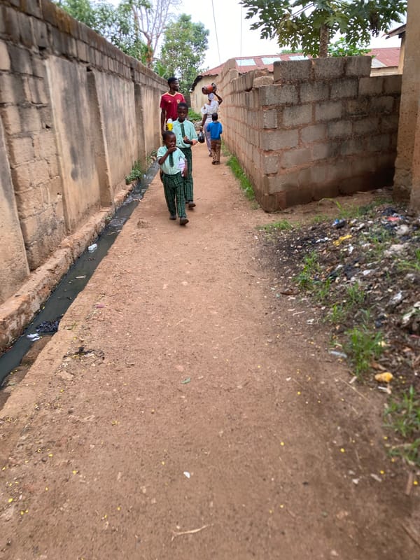 Morning life documented in Bukuru, Nigeria neighborhood scenes