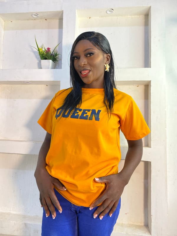 Woman poses for photos in Jos, Nigeria