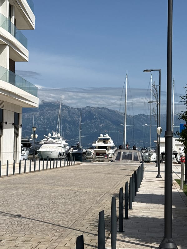 Quiet afternoon scenes captured in Montenegro's Kumbor-Herceg Novi area