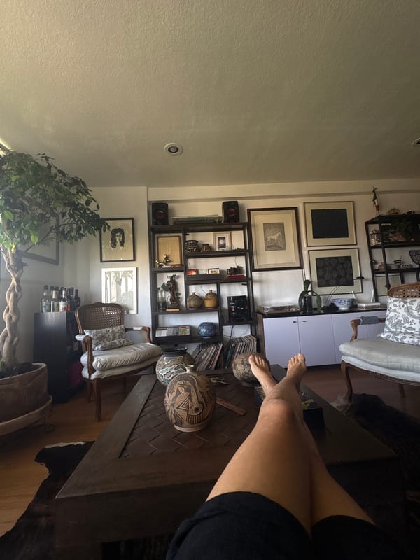 Residential interior documented in Mexico City home