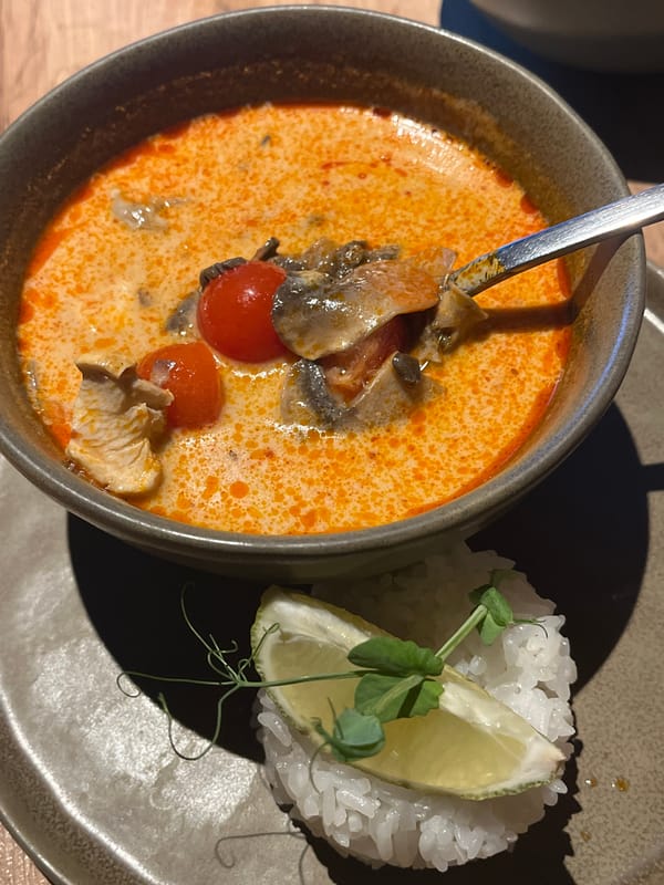 Food and flowers documented in morning scenes