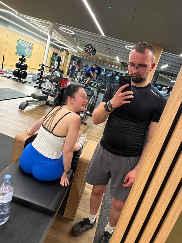 Couple visits Blaze fitness center in West Suffolk