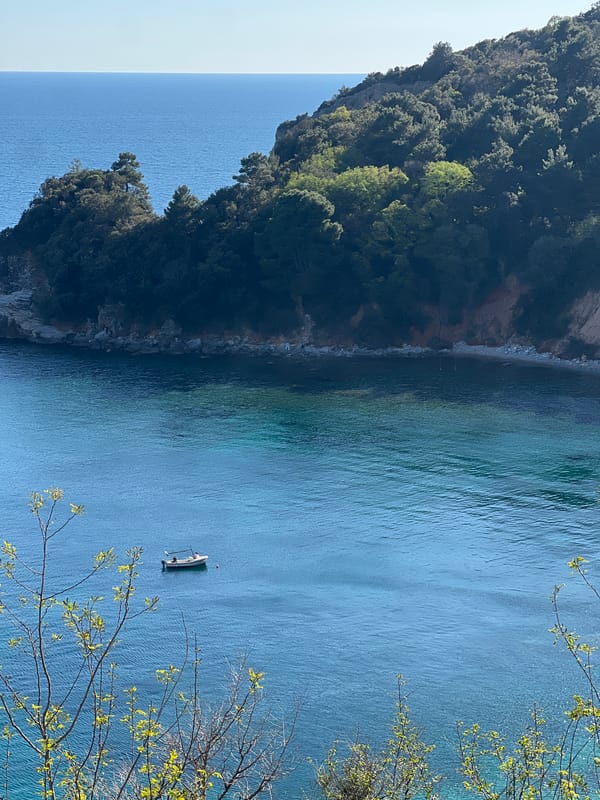 Tourists enjoy sunny afternoon at Budva Montenegro beaches restaurants