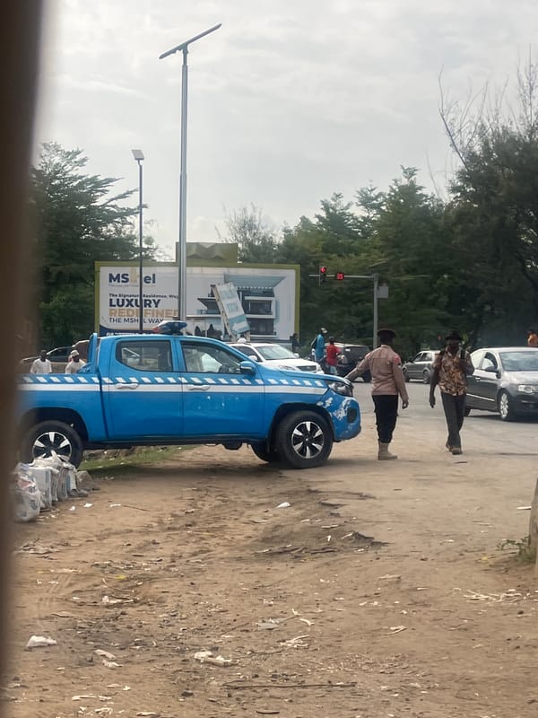 Morning road activity documented in Karum, Karmajiji Nigeria