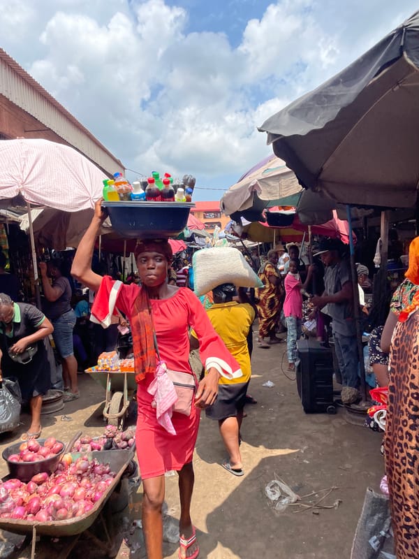 Busy market scenes documented across Fegge and Onitsha, Nigeria