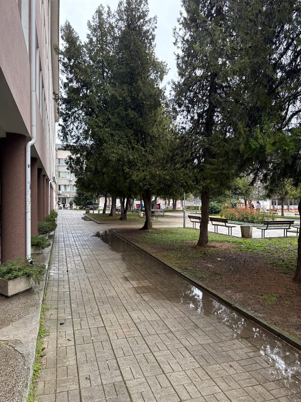 Street scenes captured in Montana, Bulgaria public areas