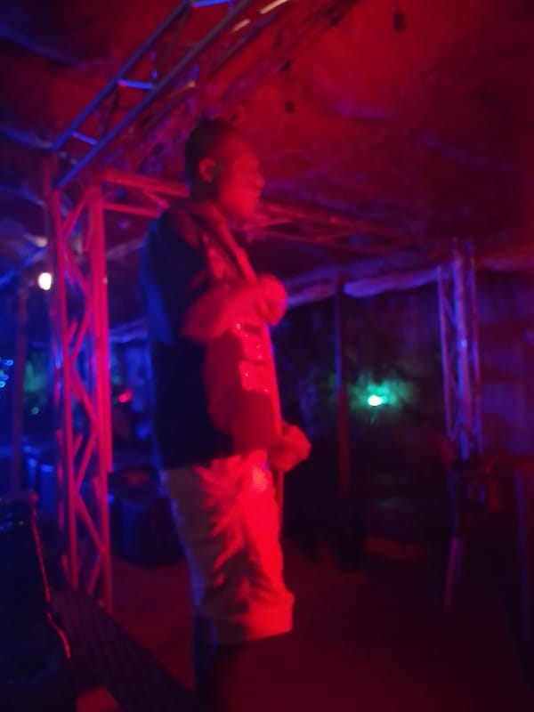 Evening social gathering observed at Yelwa bar or club