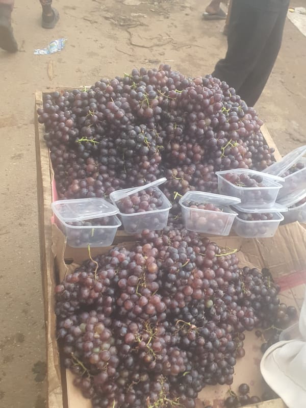 Rafin Par market buzzing with fresh produce and traders