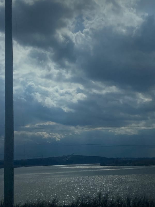 Spring morning activities documented along Kama River in Chaikovsky