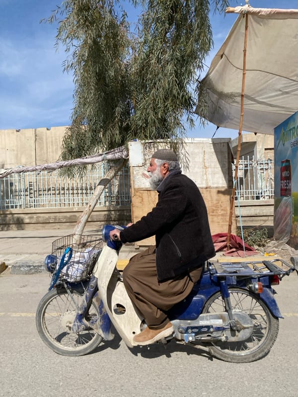 Morning street life documented in Kandahar, Afghanistan