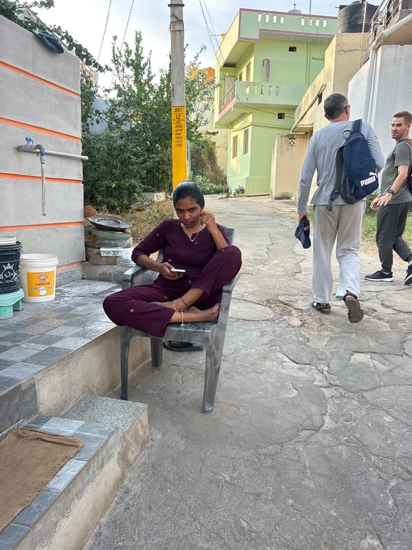 Daily life scenes documented across Puttaparthi, India