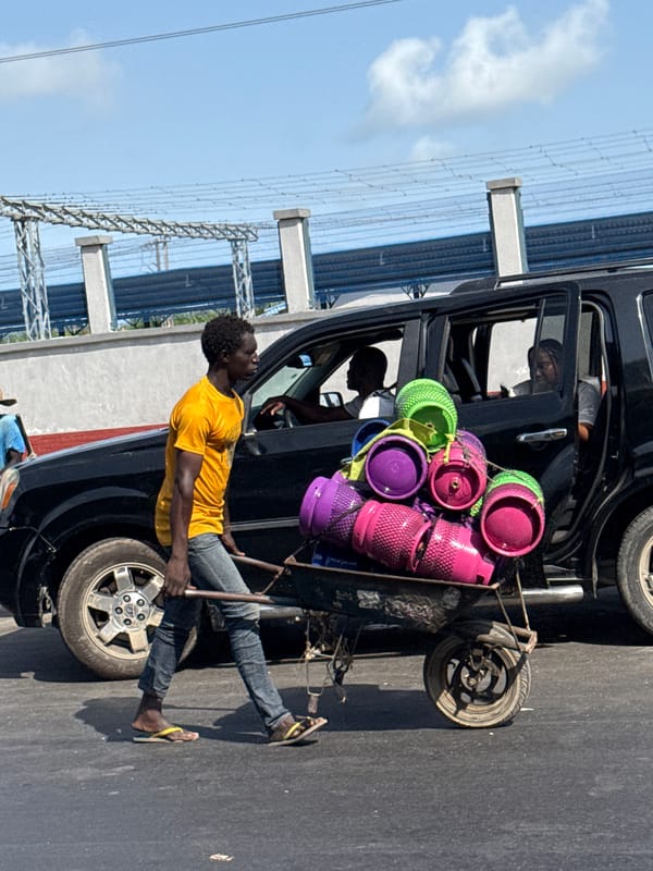 Daily life moments captured across Lagos area neighborhoods