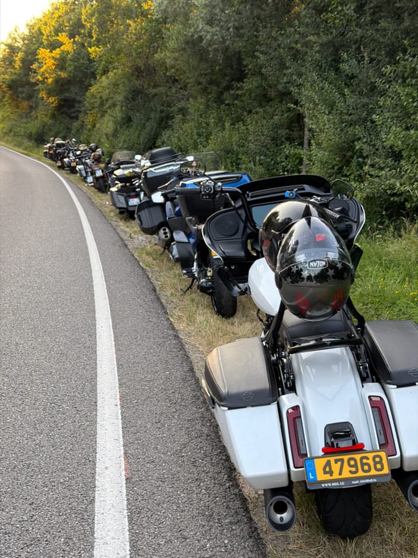 Motorcycle club rally with live music and stage shows in Flaxweiler
