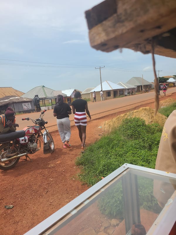 Morning street life documented in Durumi, Nigeria community