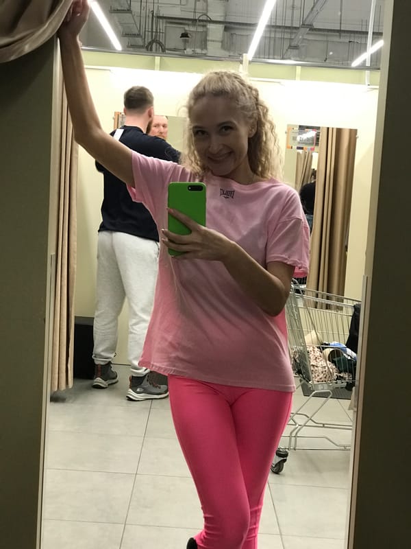 Shoppers Take Selfies While Trying Clothes in Perm Stores
