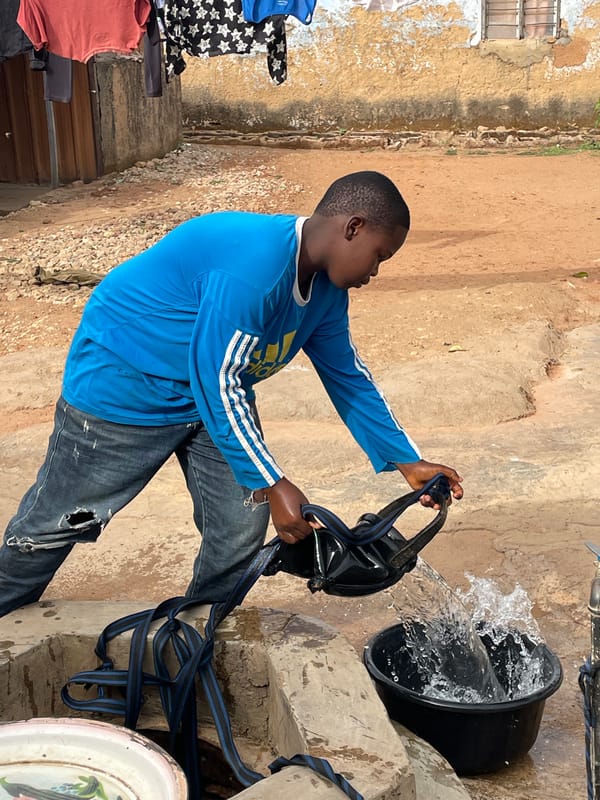 Morning street scenes captured in Jos, Nigeria