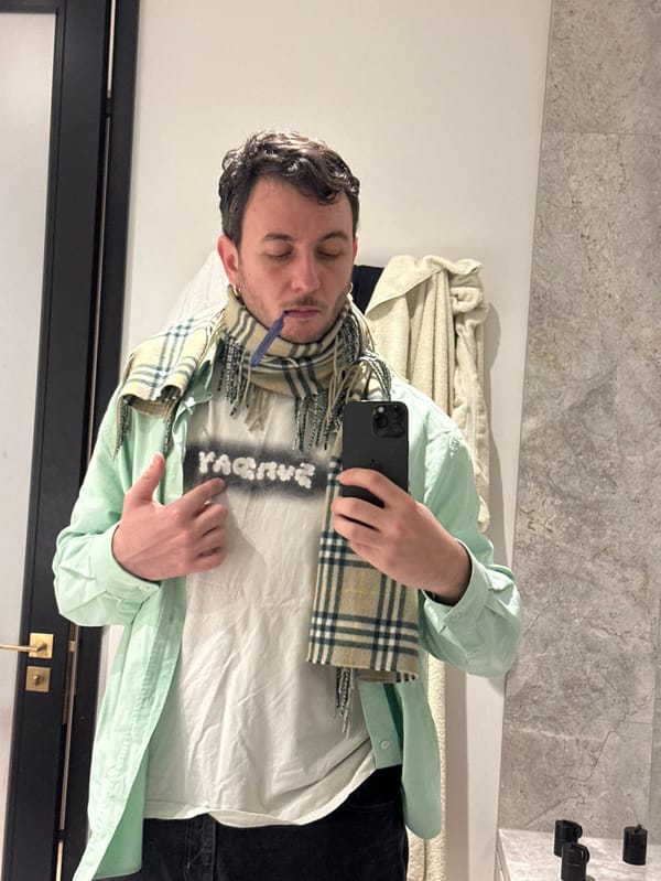 London resident documents casual evening with wine and selfies